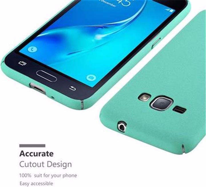 Image du produit Cadorabo Couverture rigide Frosty Cover (Samsung Galaxy J1 (2016))