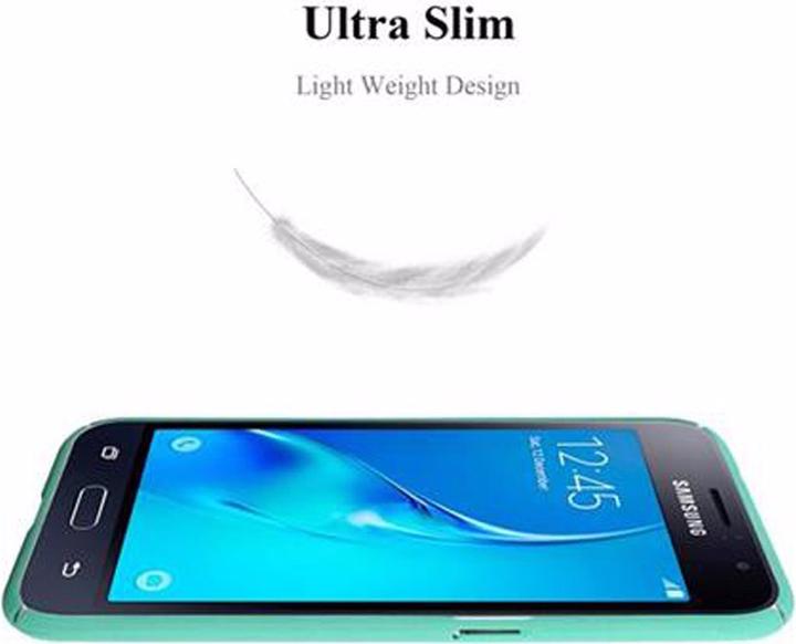 Image du produit Cadorabo Couverture rigide Frosty Cover (Samsung Galaxy J1 (2016))
