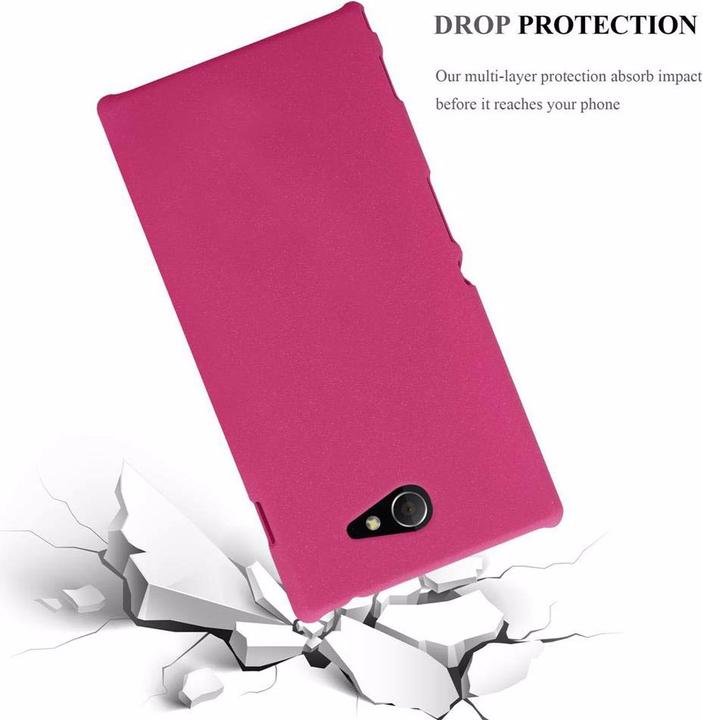 Image du produit Cadorabo Couverture rigide Frosty Cover (Sony Xperia M2, Sony Xperia M2 Aqua)