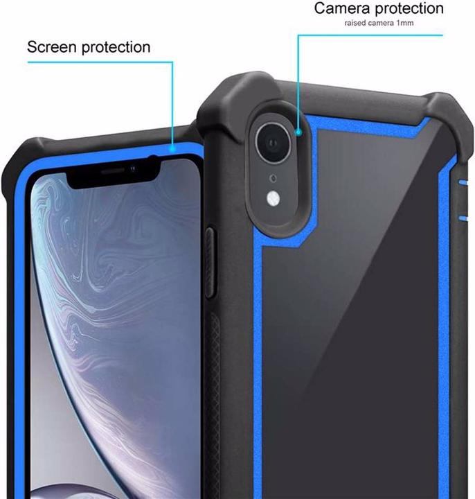 Actual product image Cadorabo Hybrid 2-in-1 Acrylic Cover (Apple iPhone XR)