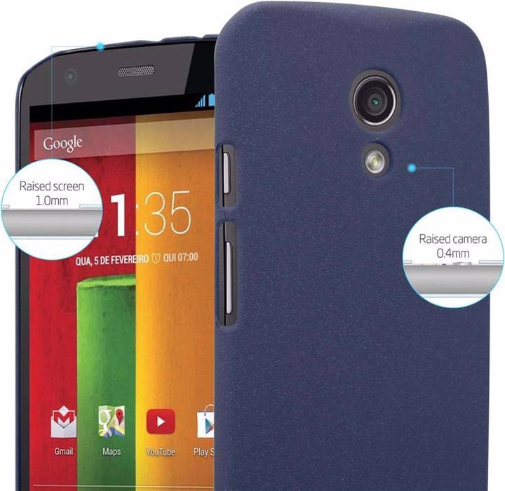 Actual product image Cadorabo Hard Cover Frosty Cover (Motorola Moto Z2)