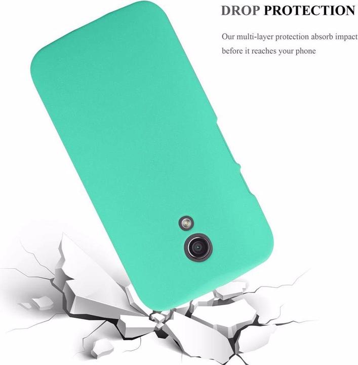 Actual product image Cadorabo Hard Cover Frosty Cover (Motorola Moto Z2)