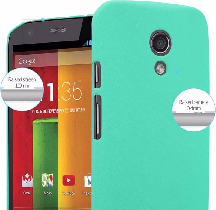 Actual product image Cadorabo Hard Cover Frosty Cover (Motorola Moto Z2)