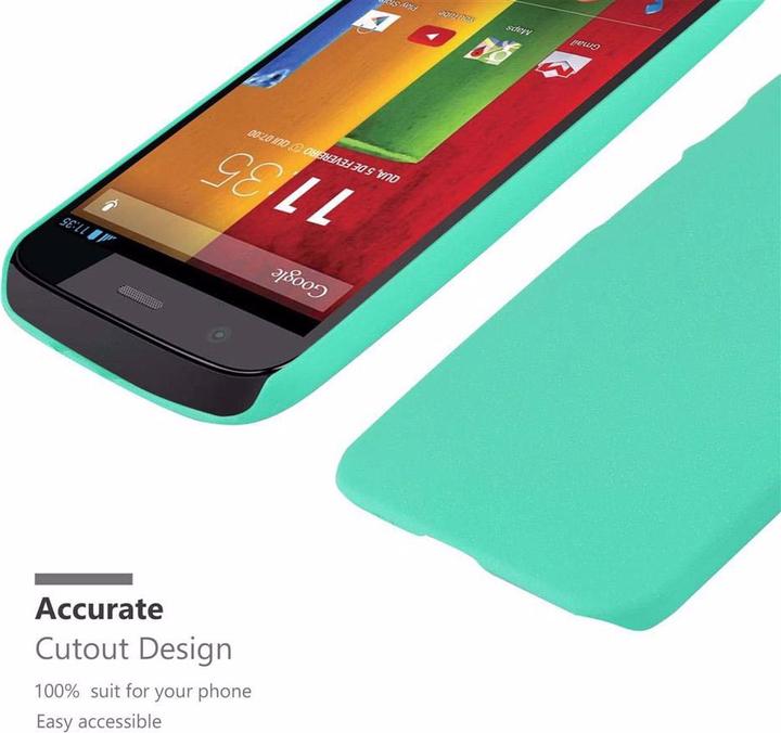 Actual product image Cadorabo Hard Cover Frosty Cover (Motorola Moto Z2)