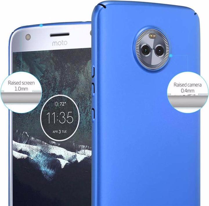 Produktbild Cadorabo Hard Cover Matt Metall Cover (Motorola Moto X4)