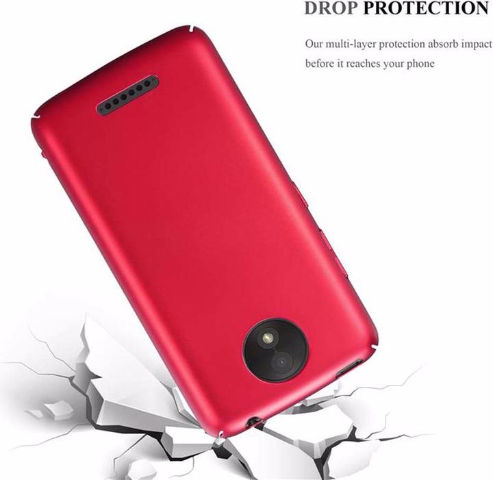 Image du produit Cadorabo Hard Cover Couverture métallique mate (Motorola Moto C Plus)