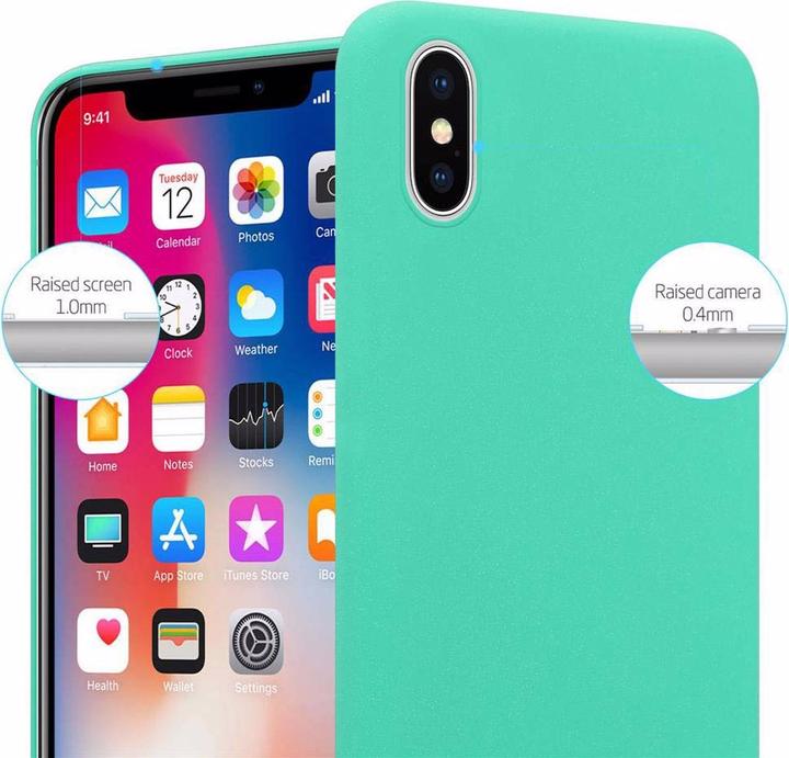 Image du produit Cadorabo Couverture rigide Frosty Cover (Apple iPhone X)
