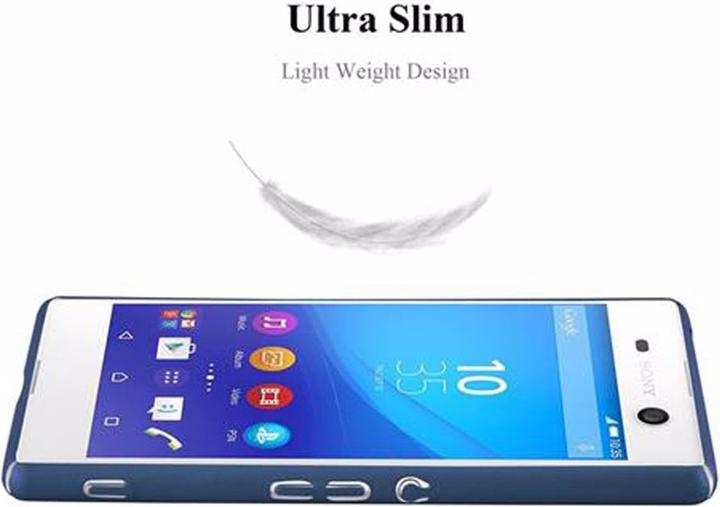 Actual product image Cadorabo Hard Cover Matt Metal Cover (Sony Xperia M5)
