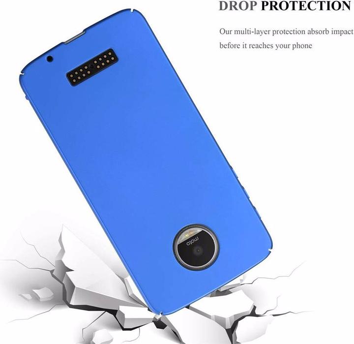 Actual product image Cadorabo Hard Cover Matt Metal Cover (Motorola Moto Z)