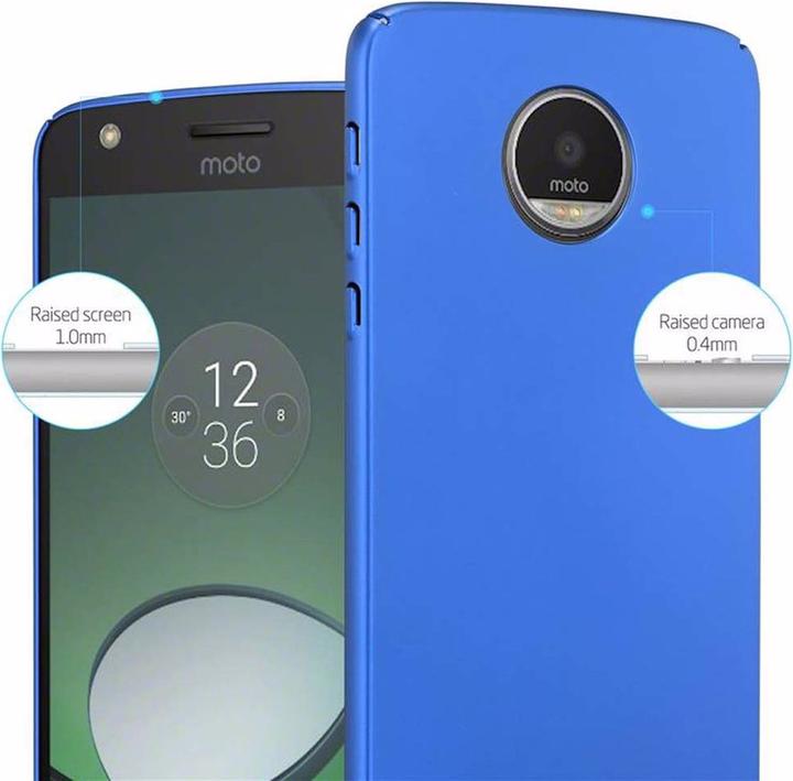 Actual product image Cadorabo Hard Cover Matt Metal Cover (Motorola Moto Z)