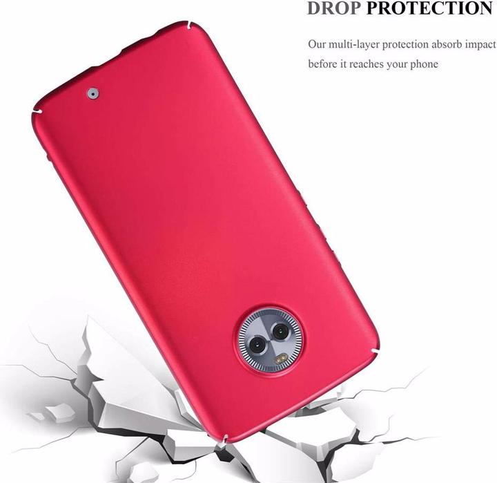 Actual product image Cadorabo Hard Cover Matt Metal Cover (Motorola Moto X4)