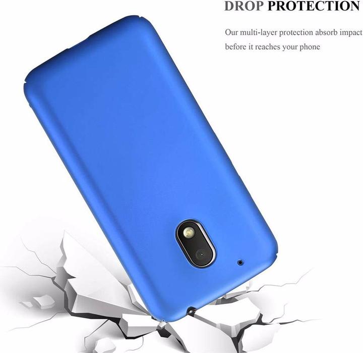 Actual product image Cadorabo Hard Cover Matt Metal Cover (Motorola Moto G4 Play)