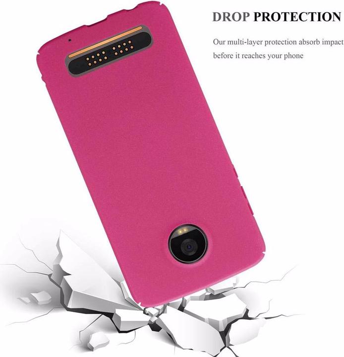 Image du produit Cadorabo Couverture rigide Frosty Cover (Motorola Moto Z2 Play, Motorola Moto Z2 Force)