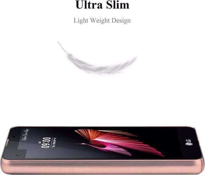 Actual product image Cadorabo Hard Cover Matt Metal Cover (LG X Screen)