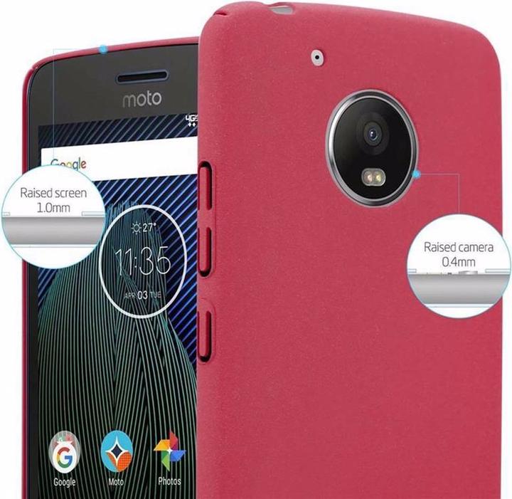 Image du produit Cadorabo Couverture rigide Frosty Cover (Motorola Moto G5)