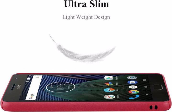 Image du produit Cadorabo Couverture rigide Frosty Cover (Motorola Moto G5)