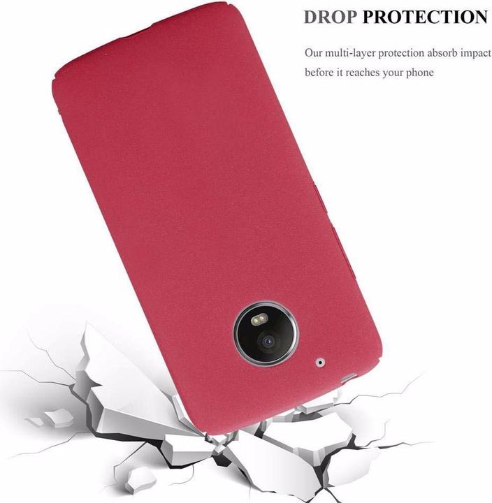 Image du produit Cadorabo Couverture rigide Frosty Cover (Motorola Moto G5)