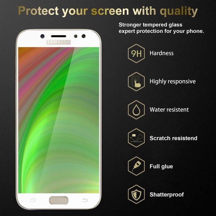 Produktbild Cadorabo Vollbild Displayschutzglas (3 Stück, Samsung Galaxy J5 (2017), Samsung Galaxy J530)