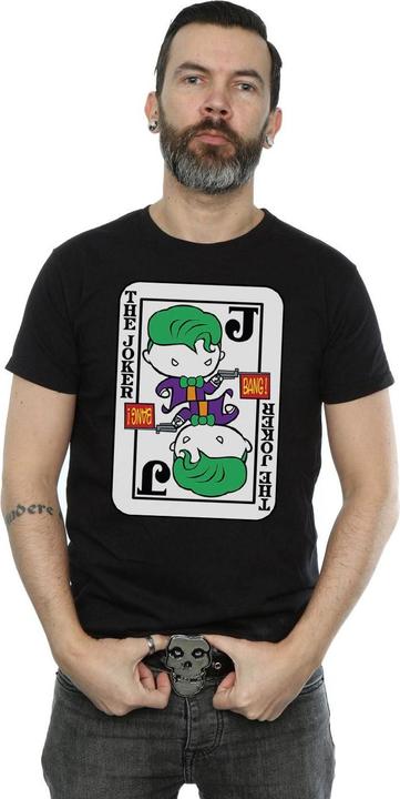 Image du produit - T-shirt CHIBI JOKER PLAYING CARD - Homme (XL)