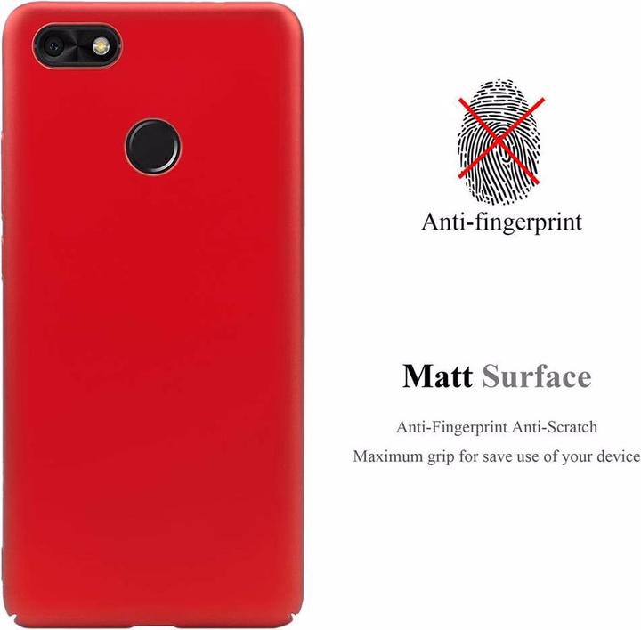 Actual product image Cadorabo Hard Cover Matt Metal Cover (Huawei Y6 Pro (2017))