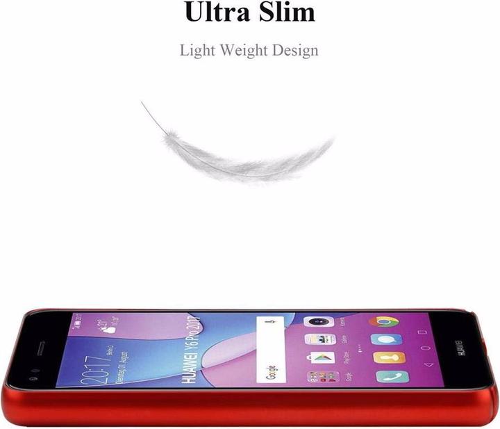 Actual product image Cadorabo Hard Cover Matt Metal Cover (Huawei Y6 Pro (2017))