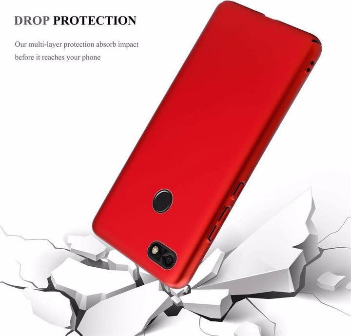 Actual product image Cadorabo Hard Cover Matt Metal Cover (Huawei Y6 Pro (2017))