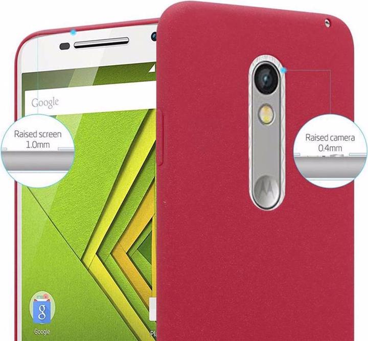 Image du produit Cadorabo Couverture rigide Frosty Cover (Motorola Moto X Play)