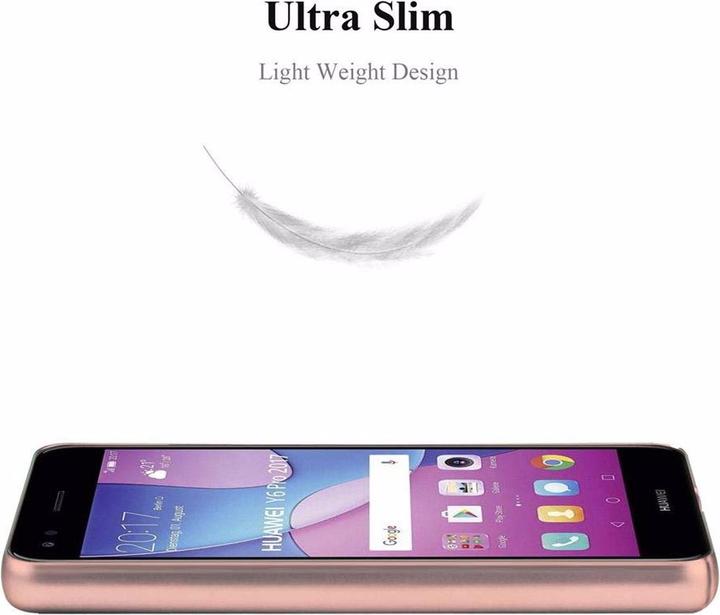 Image du produit Cadorabo Hard Cover Couverture métallique mate (Huawei Y6 Pro (2017))