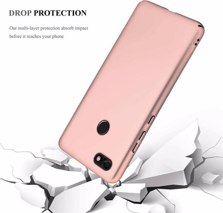 Image du produit Cadorabo Hard Cover Couverture métallique mate (Huawei Y6 Pro (2017))