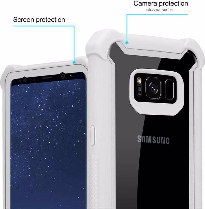 Image du produit Cadorabo Couverture acrylique hybride 2 en 1 (Samsung Galaxy S8+)