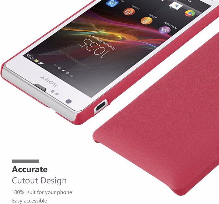 Produktbild Cadorabo Hard Cover Frosty Cover (Sony Xperia SP)