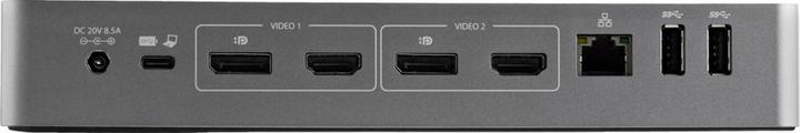 Actual product image StarTech .com Universal Laptop Docking Station USB-C & USB 3.0 2x4K 100W PD (Docking port (proprietary), 3 Ports)