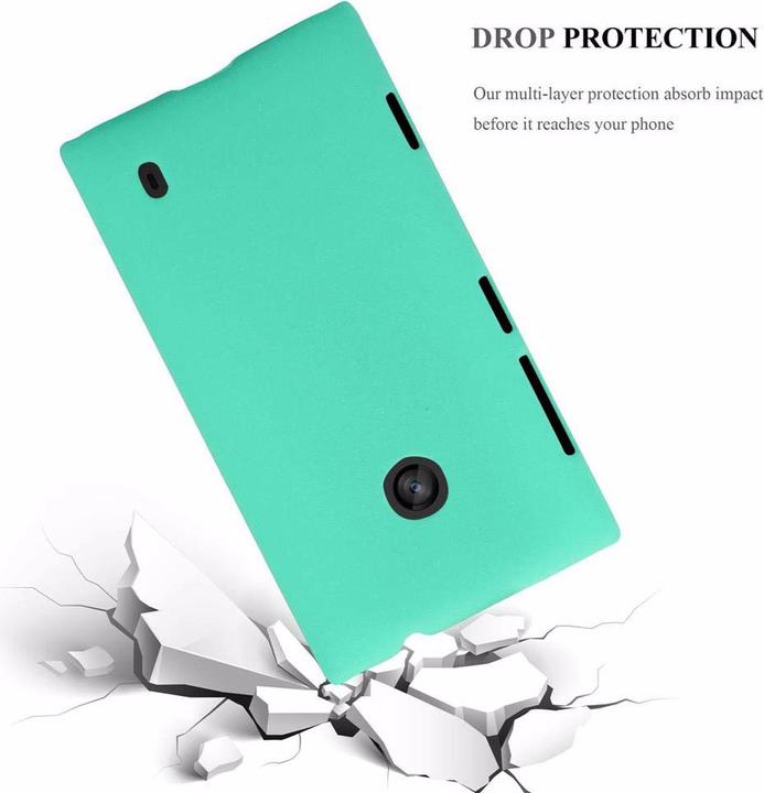 Image du produit Cadorabo Couverture rigide Frosty Cover (Nokia Lumia 520, Nokia Lumia 521)