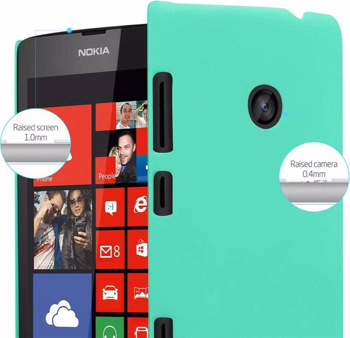 Image du produit Cadorabo Couverture rigide Frosty Cover (Nokia Lumia 520, Nokia Lumia 521)