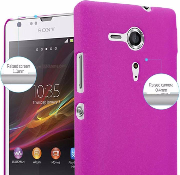 Produktbild Cadorabo Hard Cover Frosty Cover (Sony Xperia SP)