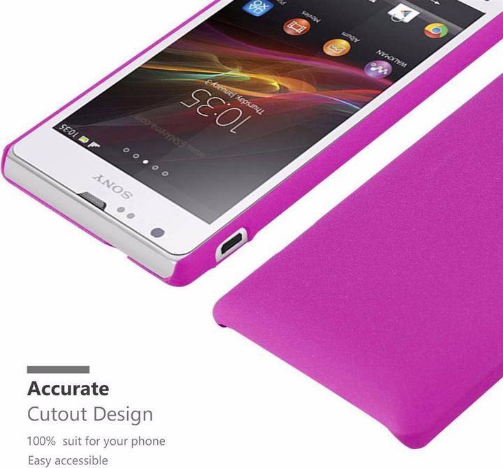 Produktbild Cadorabo Hard Cover Frosty Cover (Sony Xperia SP)