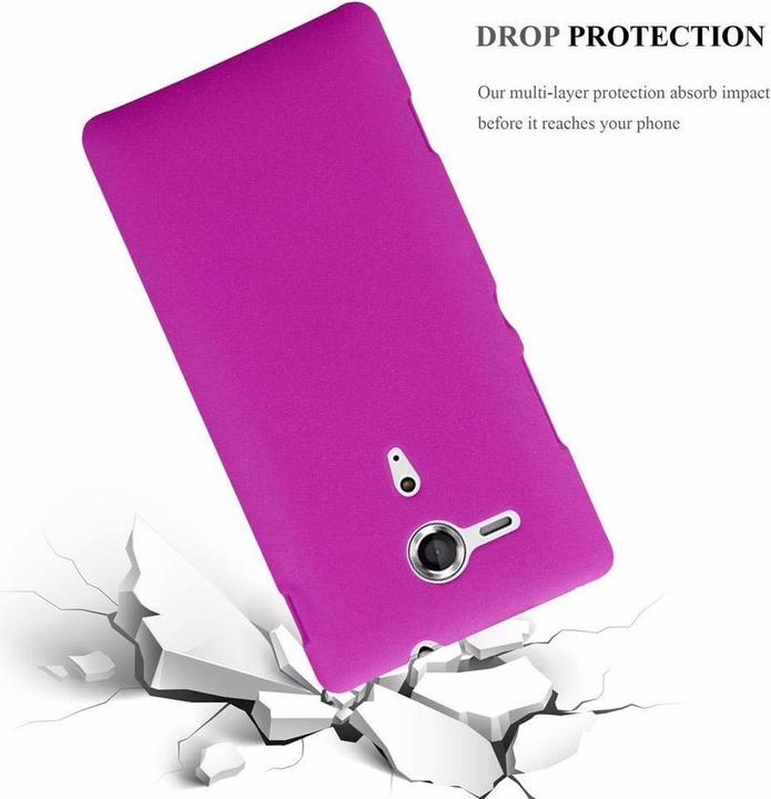 Produktbild Cadorabo Hard Cover Frosty Cover (Sony Xperia SP)