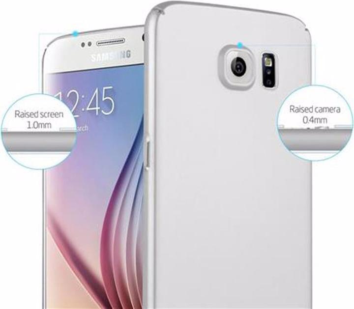 Actual product image Cadorabo Hard Cover Matt Metal Cover (Samsung Galaxy S6)