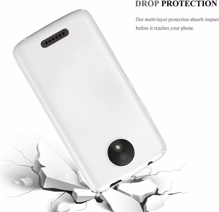 Actual product image Cadorabo Hard Cover Matt Metal Cover (Motorola Moto C)