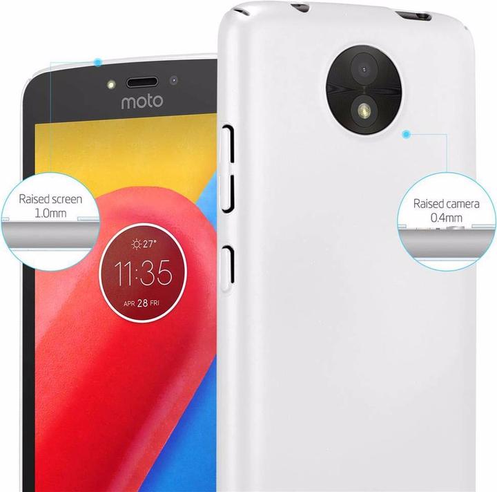 Actual product image Cadorabo Hard Cover Matt Metal Cover (Motorola Moto C)