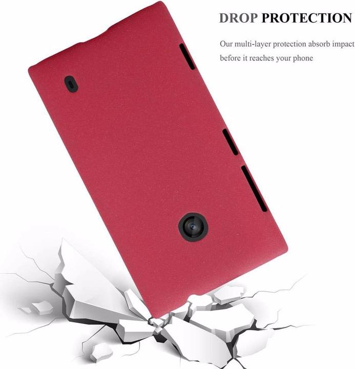 Image du produit Cadorabo Couverture rigide Frosty Cover (Nokia Lumia 520, Nokia Lumia 521)
