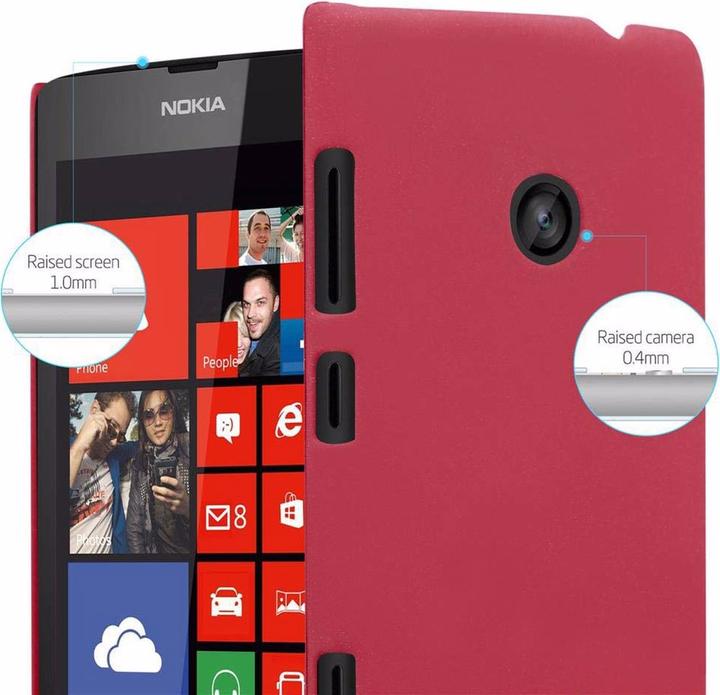 Image du produit Cadorabo Couverture rigide Frosty Cover (Nokia Lumia 520, Nokia Lumia 521)