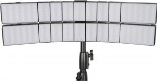 Immagine prodotto Sirui Dragon B25R-D Set di 2 pannelli LED RGB piegabili da 25W per foto e video (Batteria dell'unità flash)