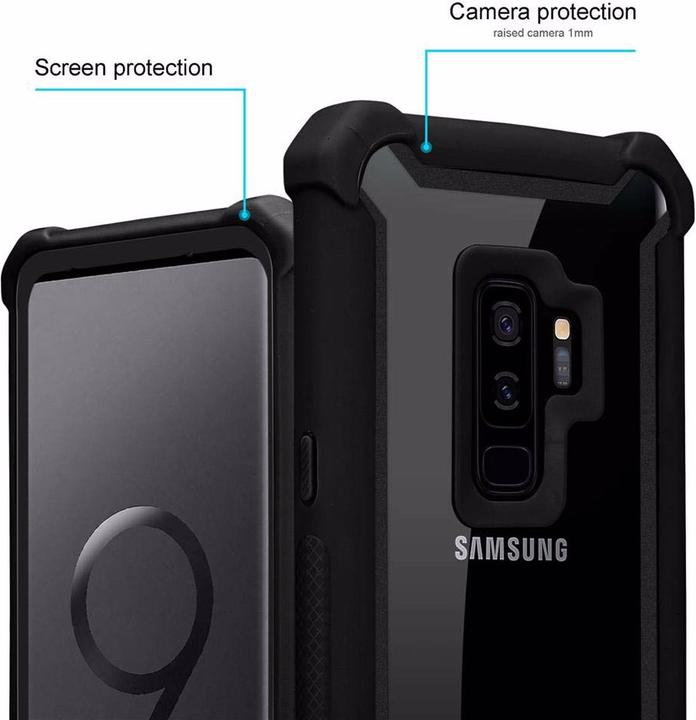 Immagine prodotto Cadorabo Copertura acrilica ibrida 2 in 1 (Samsung Galaxy S9+)