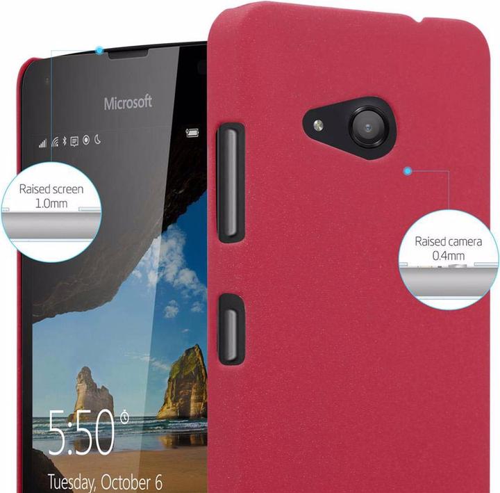 Image du produit Cadorabo Couverture rigide Frosty Cover (Microsoft Lumia 550)