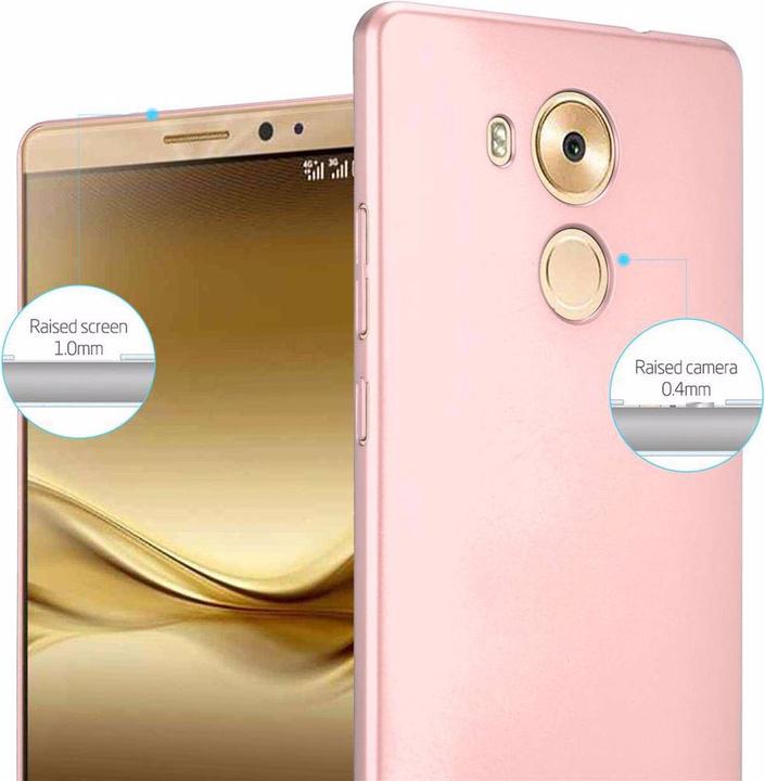 Actual product image Cadorabo Hard Cover Matt Metal Cover (Mate 8)