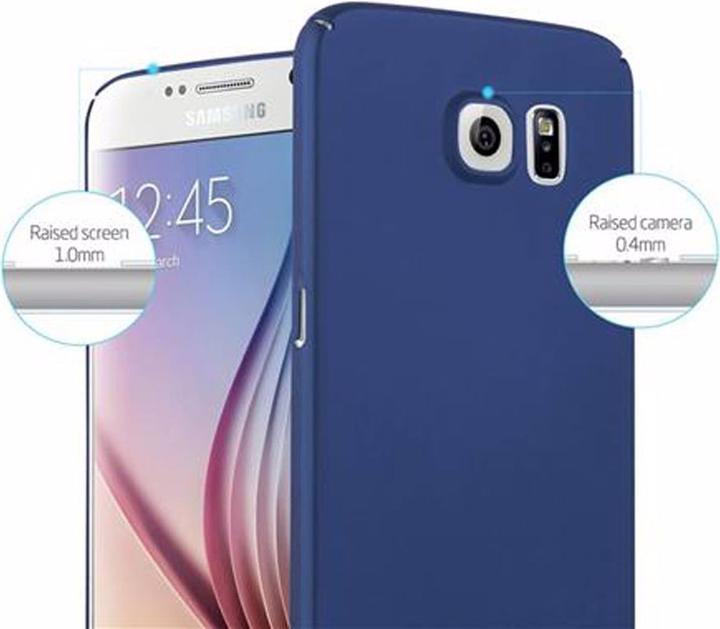 Actual product image Cadorabo Hard Cover Matt Metal Cover (Samsung Galaxy S6)