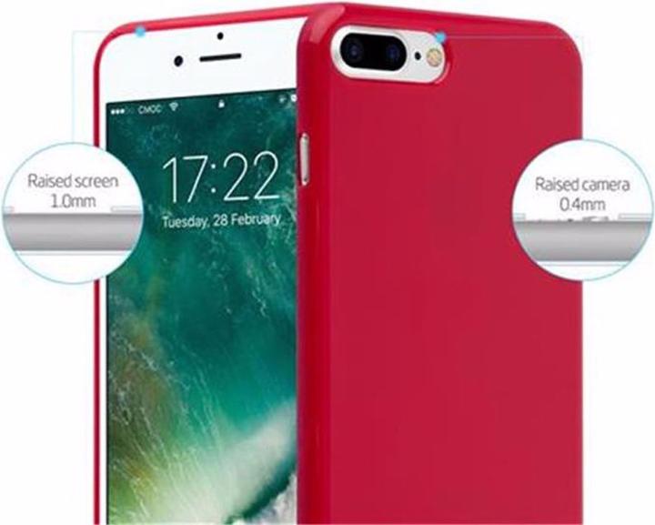 Image du produit Cadorabo Couverture TPU Jelly (Apple iPhone 7s Plus, Apple iPhone 7 Plus, Apple iPhone 8 Plus)