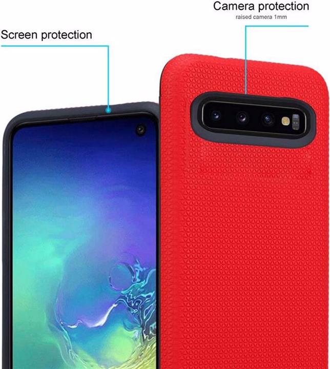 Image du produit Cadorabo Couverture triangulaire hybride (Samsung Galaxy S10)