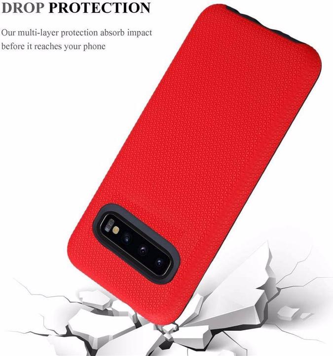 Image du produit Cadorabo Couverture triangulaire hybride (Samsung Galaxy S10)